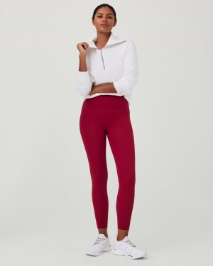 Spanx Booty Boost® Active 7/8 Leggings Red | SQXJPFU-40