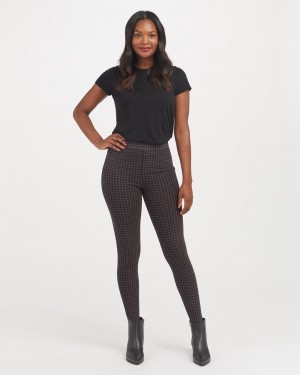 Spanx Jean-ish® Ankle Leggings Houndstooth | FRBVTPE-65