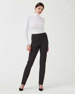 Spanx The Perfect Pant, Slim Straight Grey | DQFCENV-20