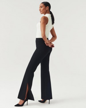 Spanx The Perfect Pant, Split Hem Black | DEZSOVY-67