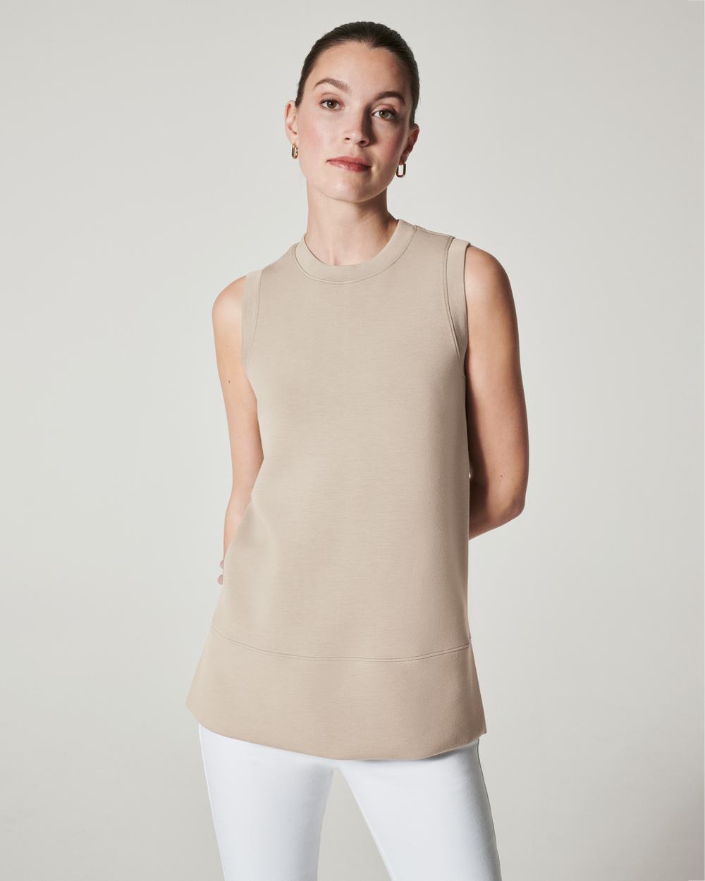 Spanx AirEssentials Tunic Tank Beige | HNVZSFD-39