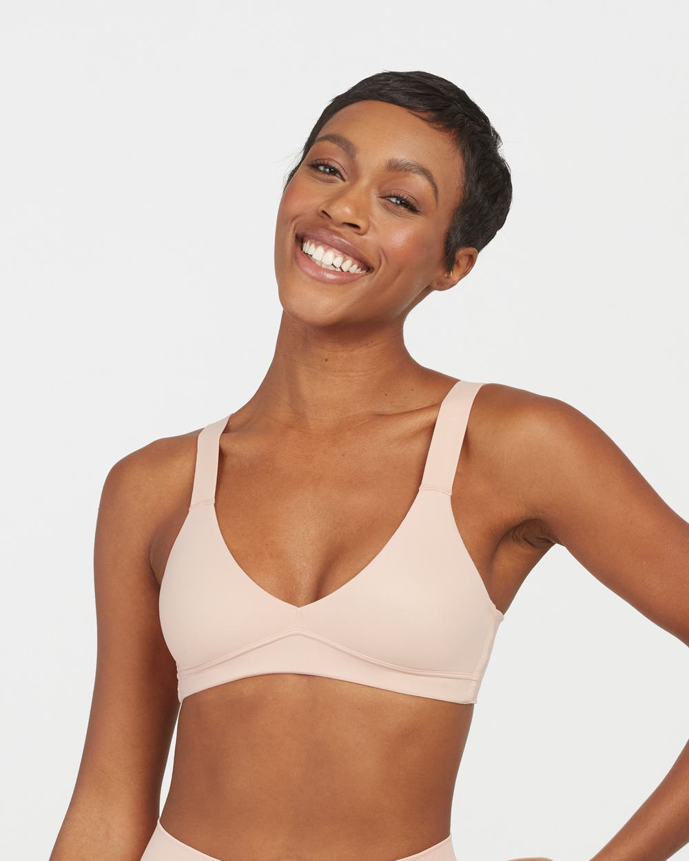 Spanx Bra-llelujah!® Unlined Bralette Rose | DWNBGAJ-96