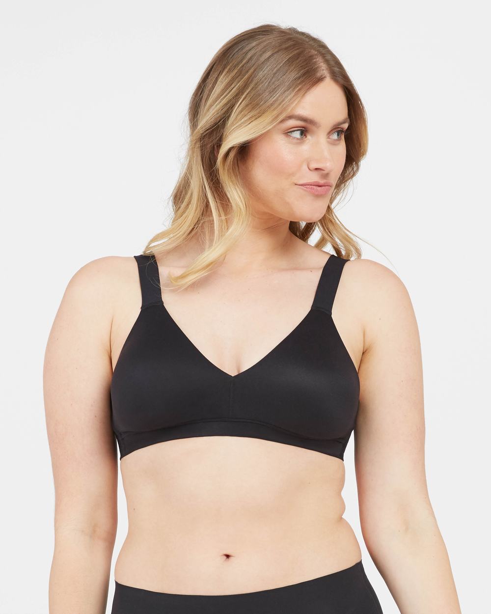 Spanx Bra-llelujah!® Lightly Lined Bralette Black | IETLNKG-07