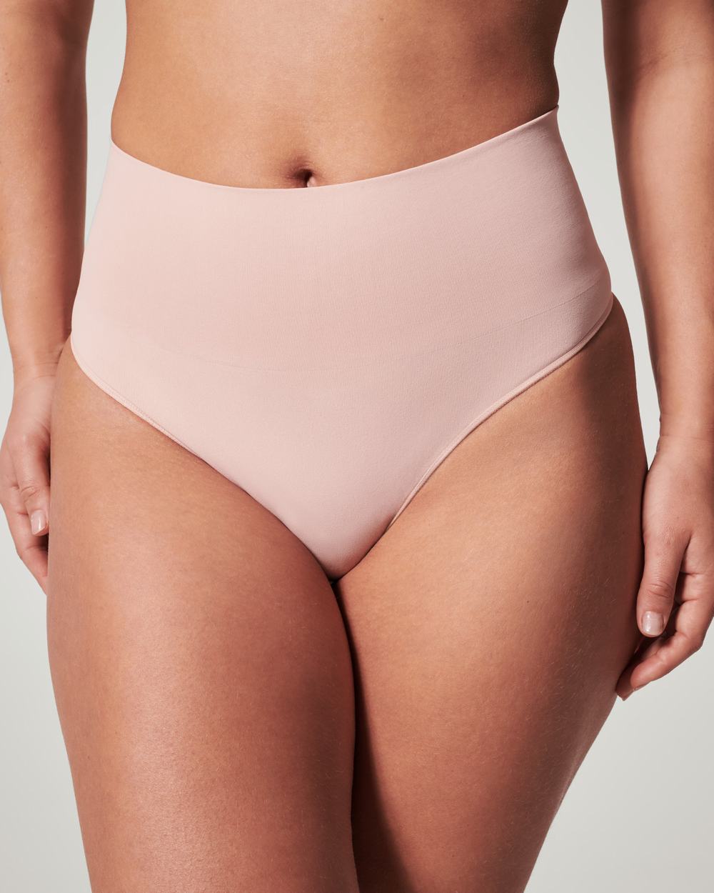 Spanx EcoCare Seamless Shaping Thong Rose | NPAYBWC-24