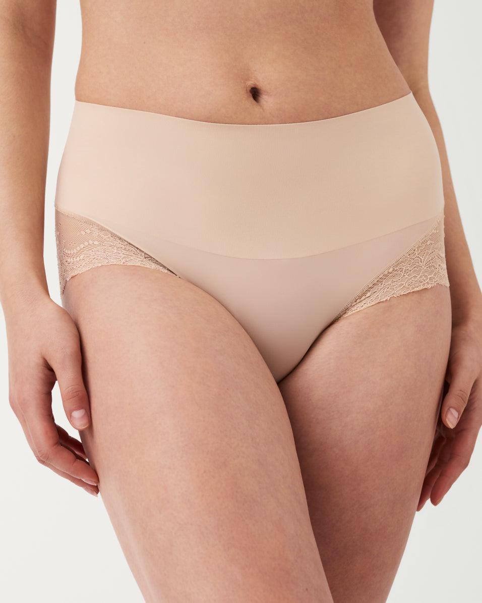 Spanx Undie-tectable® Lace Hi-Hipster Panty Beige | SHKYPRC-07