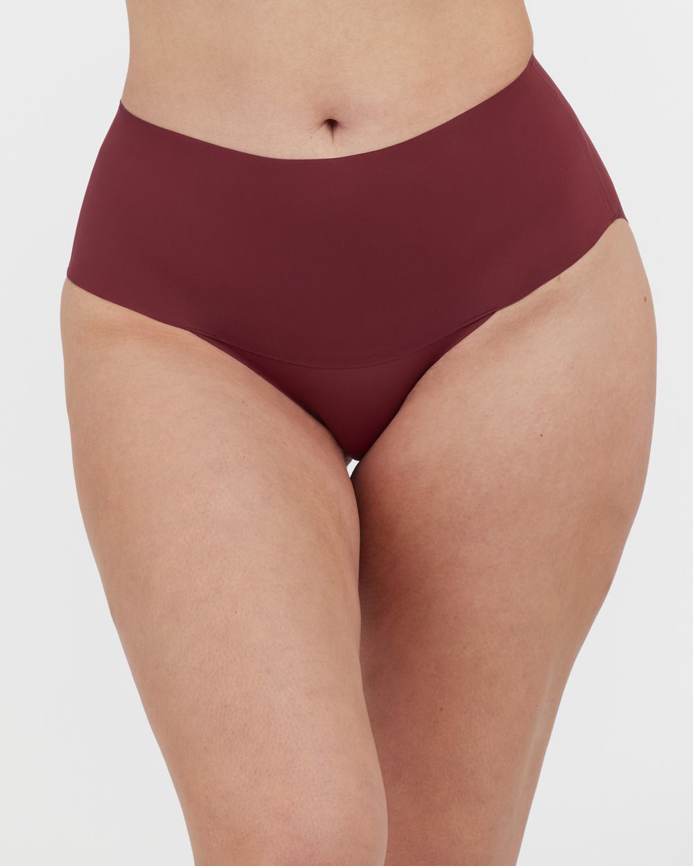 Spanx Undie-tectable® Brief Burgundy | ZMTHDYJ-28