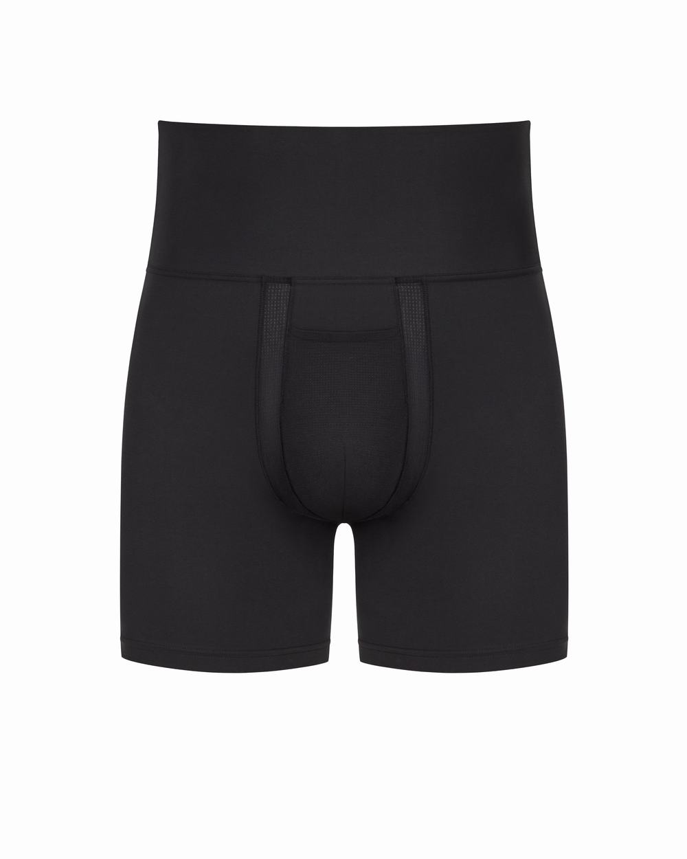 Spanx Ultra Sculpt Cotton Power Boxer Brief Black | WGOEBKJ-02