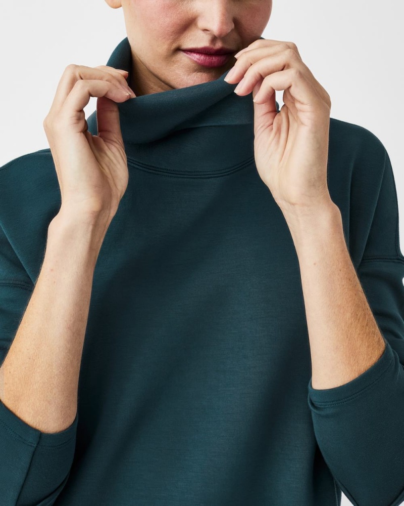 Spanx AirEssentials Turtleneck Tunic Dark Blue | CWTRPBI-21