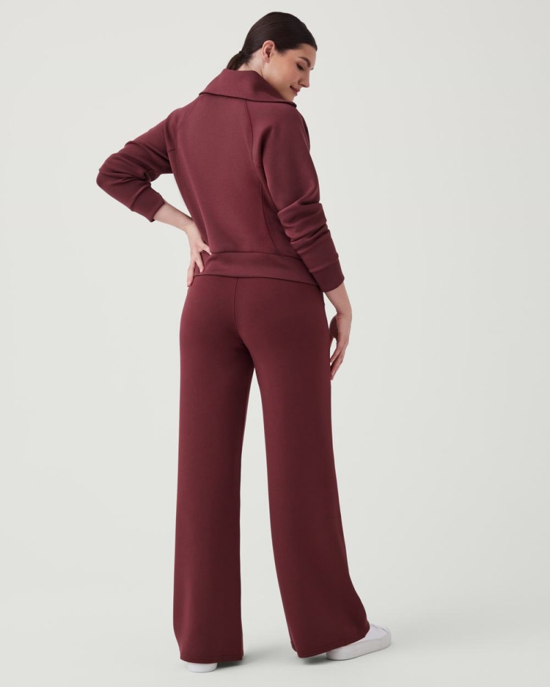 Spanx AirEssentials Wide Leg Pant Brown | CIODKYM-64