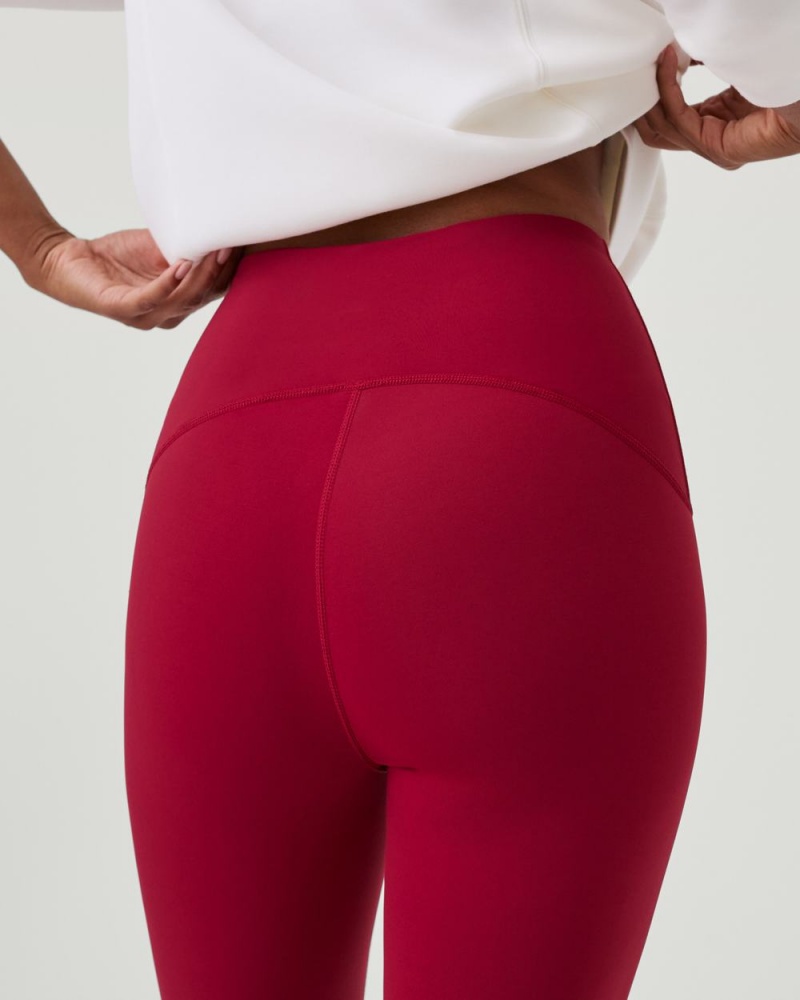 Spanx Booty Boost® Active 7/8 Leggings Red | SQXJPFU-40