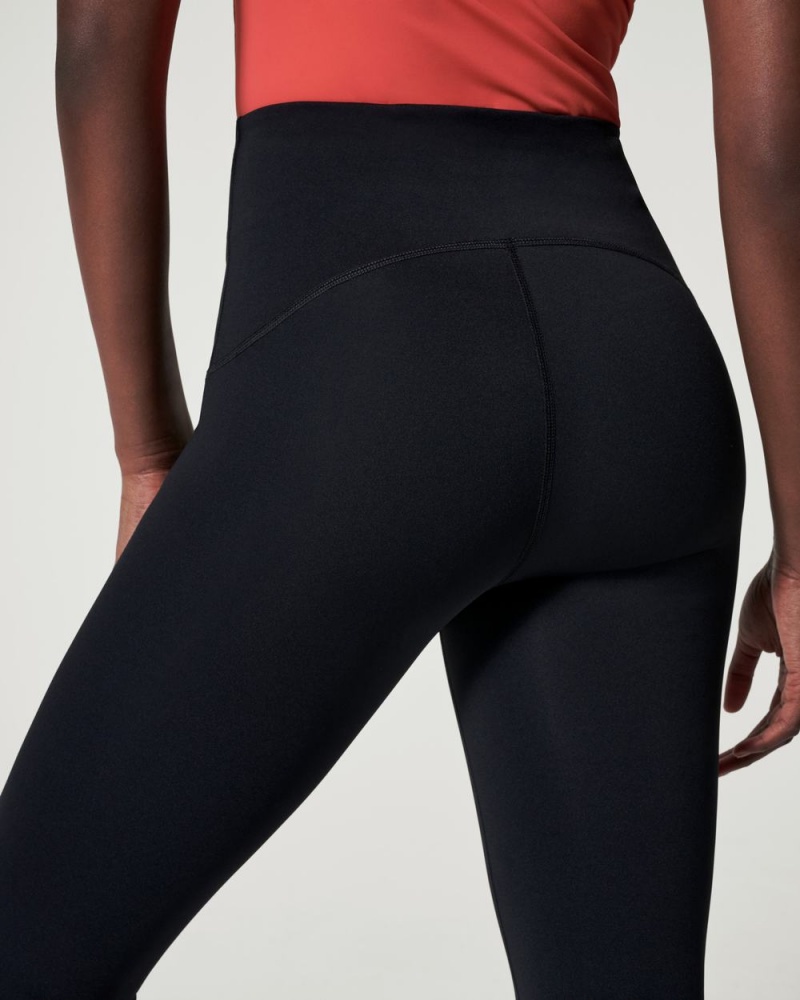 Spanx Booty Boost® Active Ankle Flare Pant Black | SJACUIW-49