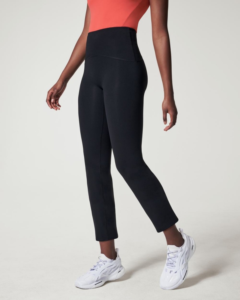 Spanx Booty Boost® Active Ankle Flare Pant Black | SJACUIW-49