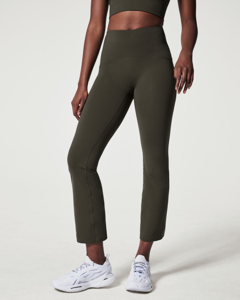 Spanx Booty Boost® Active Ankle Flare Pant Olive | PRSZJIW-31