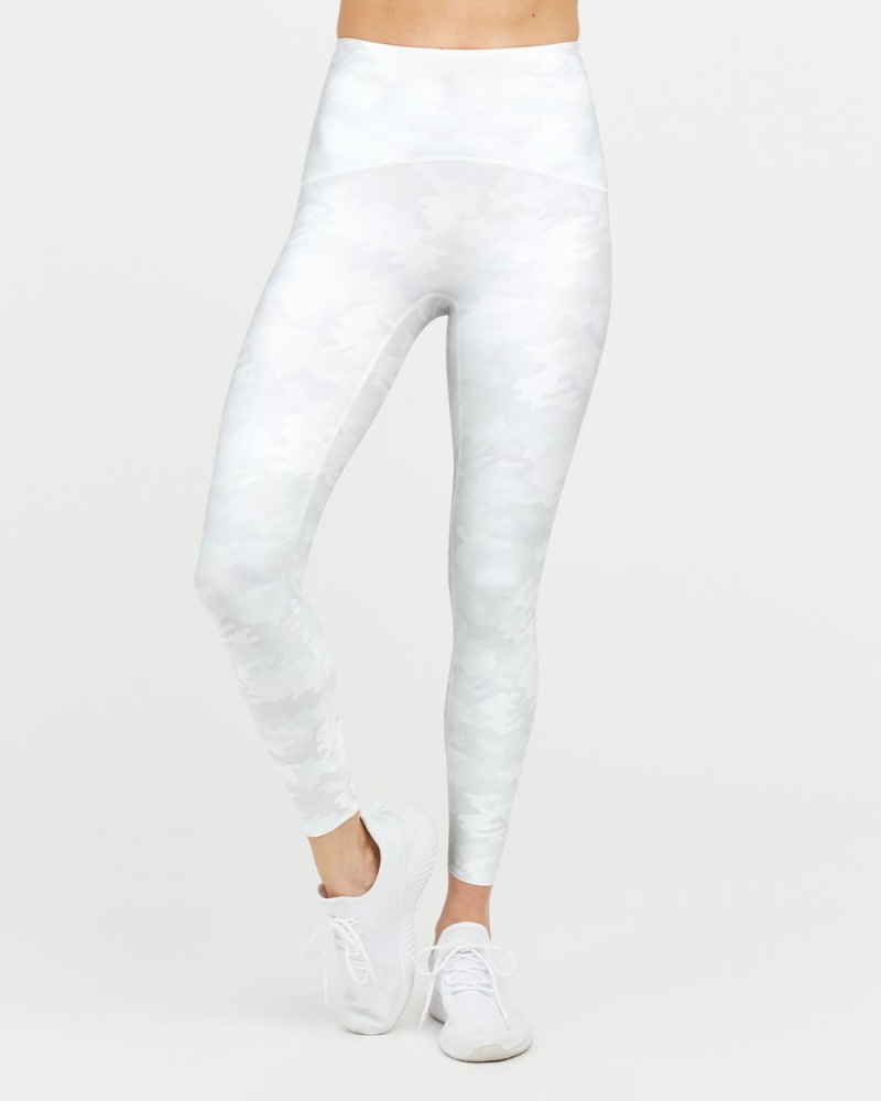 Spanx Booty Boost® Active Camo 7/8 Leggings White Camo | IGYAQXR-50