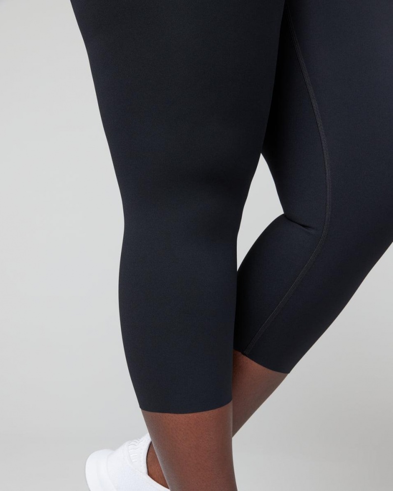 Spanx Booty Boost® Active Cropped Leggings Black | MYUXLZC-50