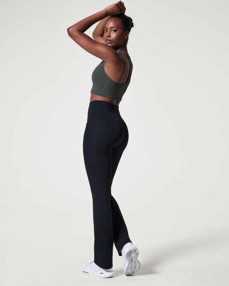 Spanx Booty Boost® Flare Yoga Pant Black | ONCYQGI-08