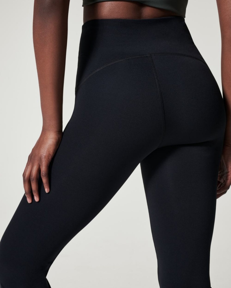 Spanx Booty Boost® Flare Yoga Pant Black | ONCYQGI-08