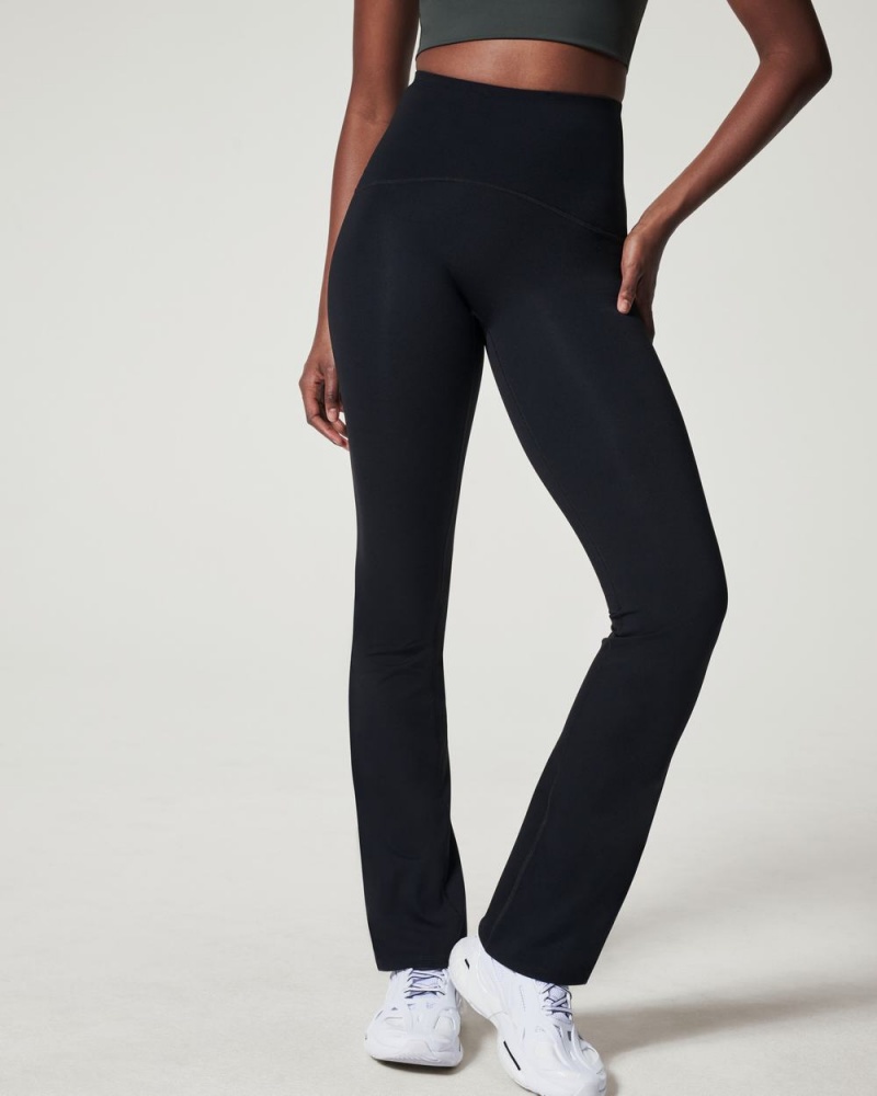 Spanx Booty Boost® Flare Yoga Pant Black | ONCYQGI-08