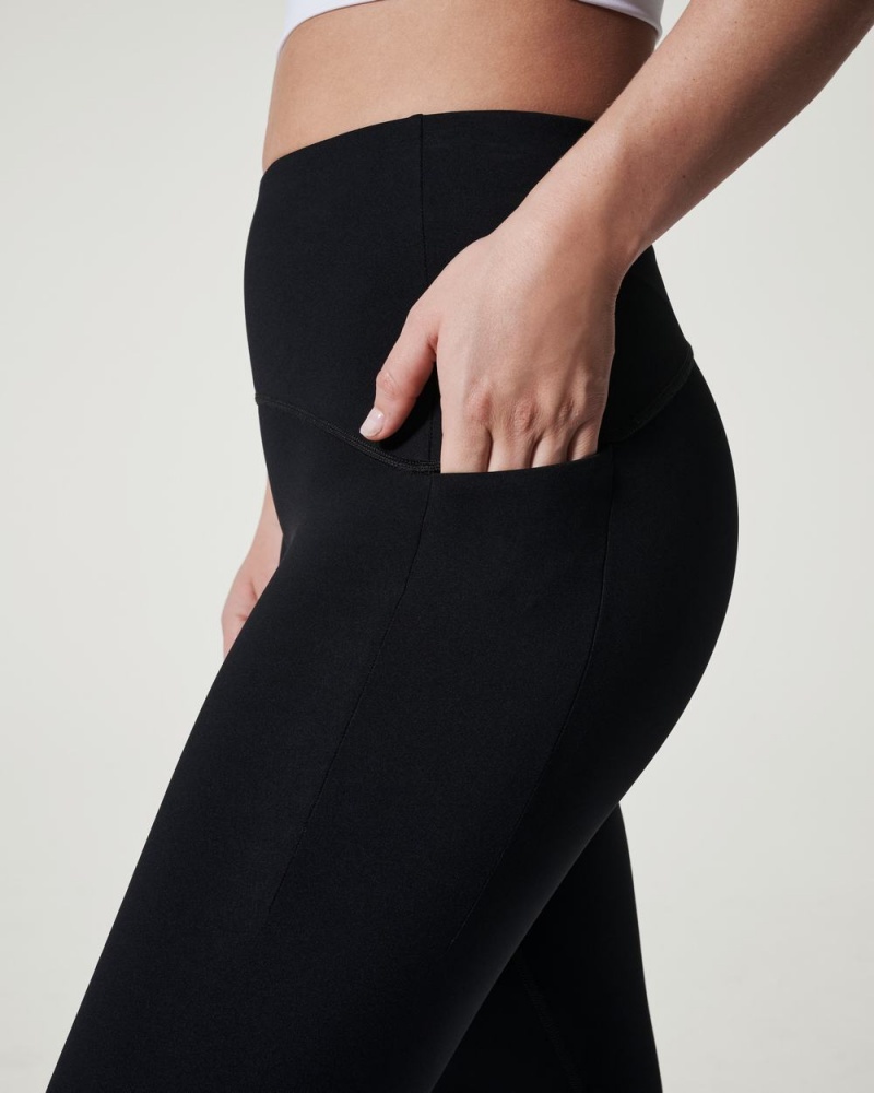 Spanx Booty Boost® Perfect Pocket Active 7/8 Leggings Black | OZMUVAH-15