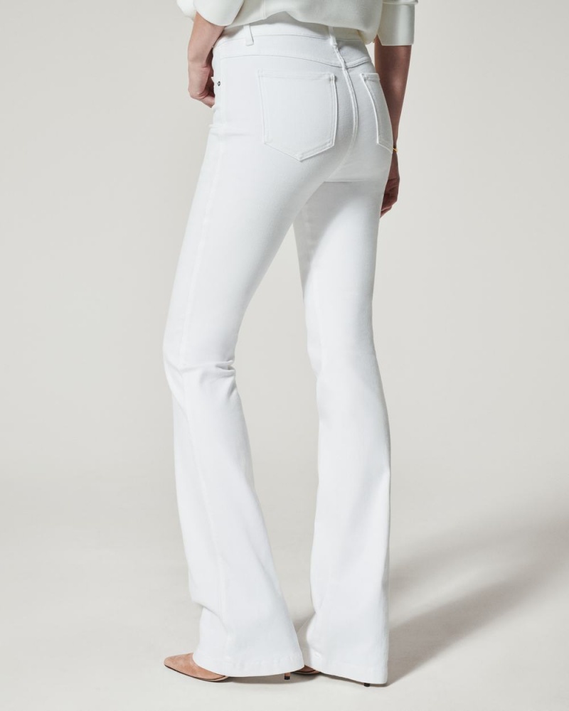 Spanx Flare Jeans White | PARNGKE-89