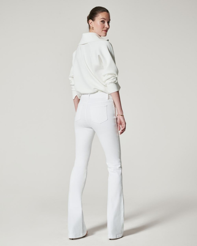 Spanx Flare Jeans White | YLCZSGJ-59