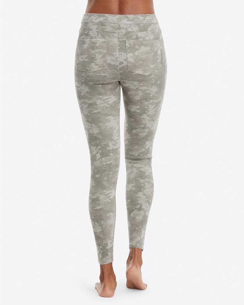 Spanx Jean-ish® Ankle Leggings Camo | RKBPOSJ-56