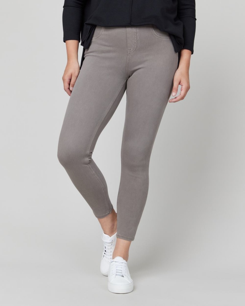 Spanx Jean-ish® Ankle Leggings Grey Brown | RKVDCUI-36