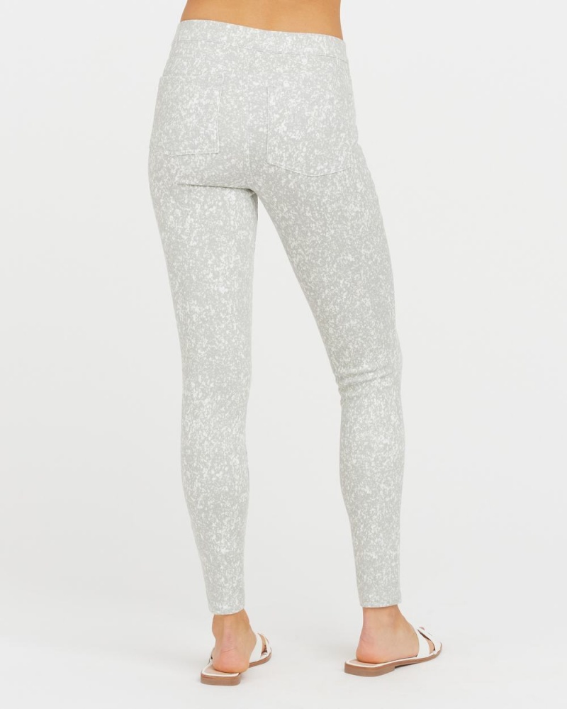 Spanx Jean-ish® Ankle Leggings Grey | CMHYZAT-35