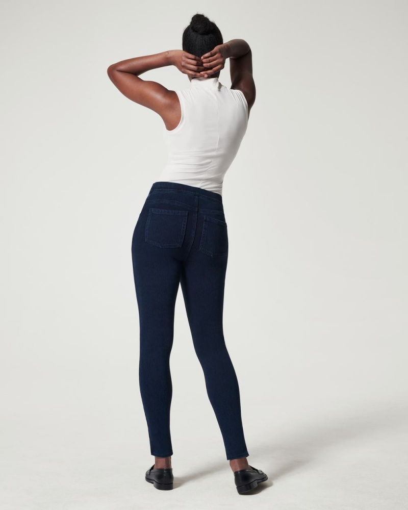 Spanx Jean-ish® Ankle Leggings Navy | JCDRNAH-28