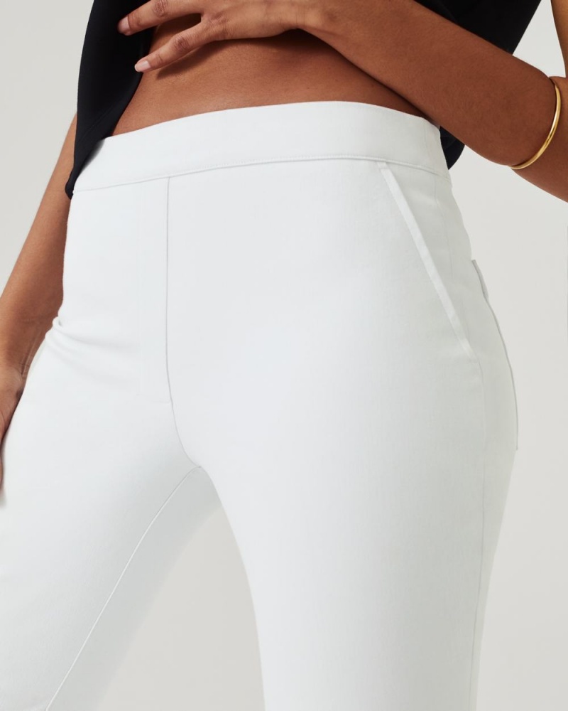 Spanx On-the-Go Kick Flare Pant with Ultimate Opacity Technology White | PKNZLRJ-40