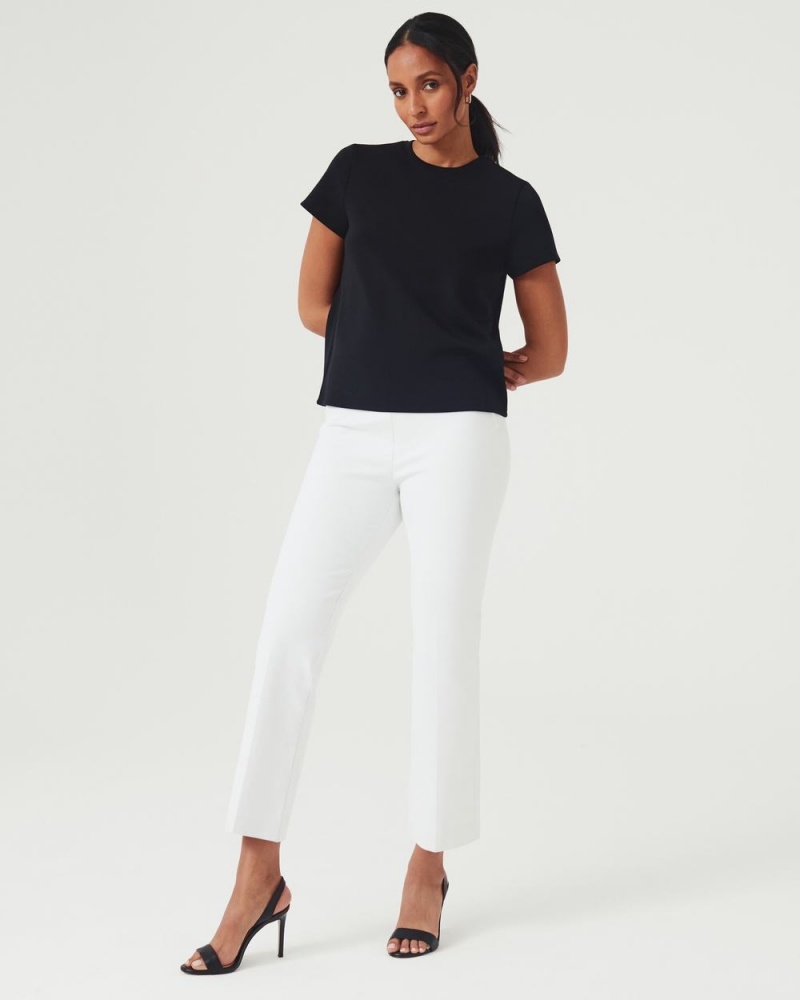 Spanx On-the-Go Kick Flare Pant with Ultimate Opacity Technology White | PKNZLRJ-40