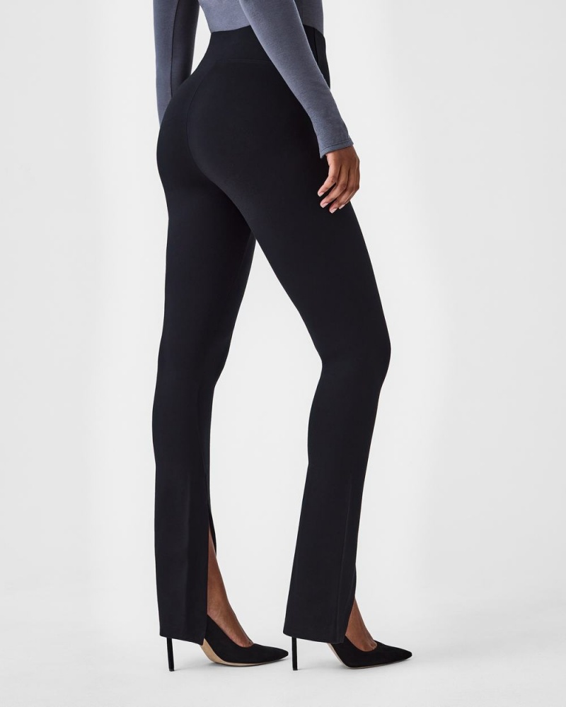 Spanx The Perfect Front Slit Skinny Black | BJTFOZU-75