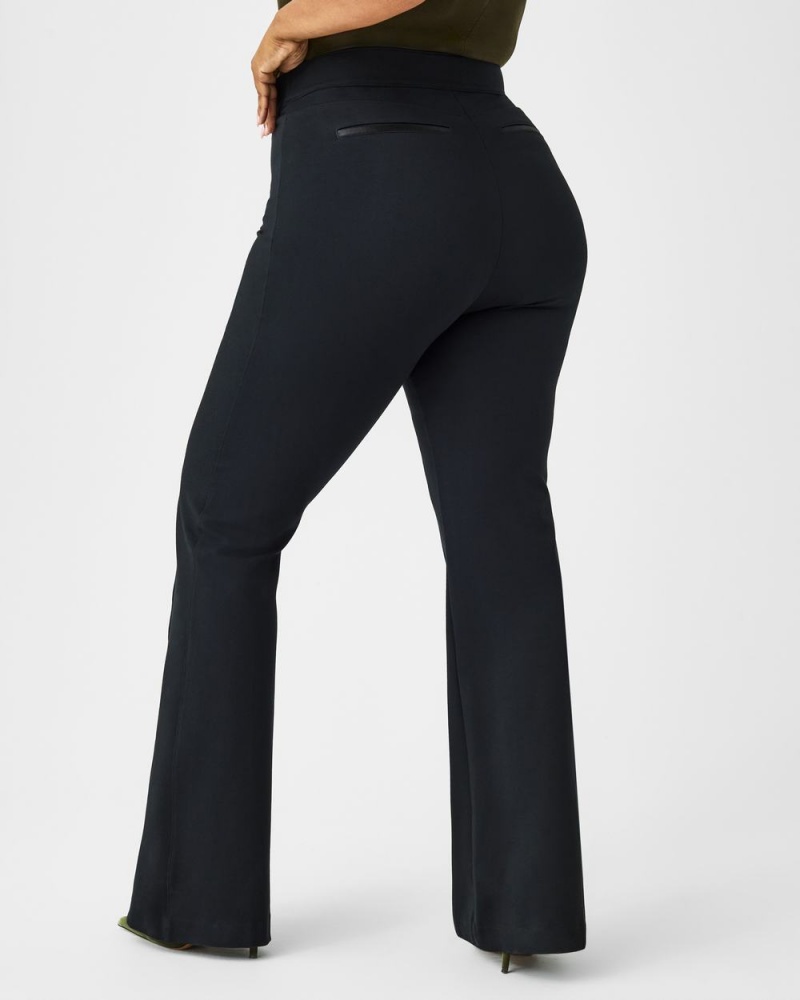 Spanx The Perfect Pant, Hi-Rise Flare Black | XMPJHYO-35