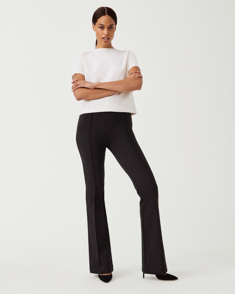 Spanx The Perfect Pant, Hi-Rise Flare Grey | KURNIDX-47