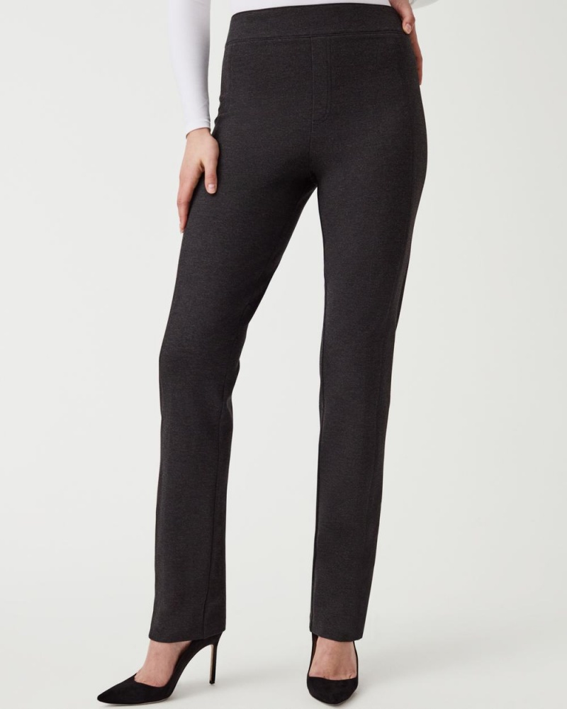 Spanx The Perfect Pant, Slim Straight Grey | DQFCENV-20