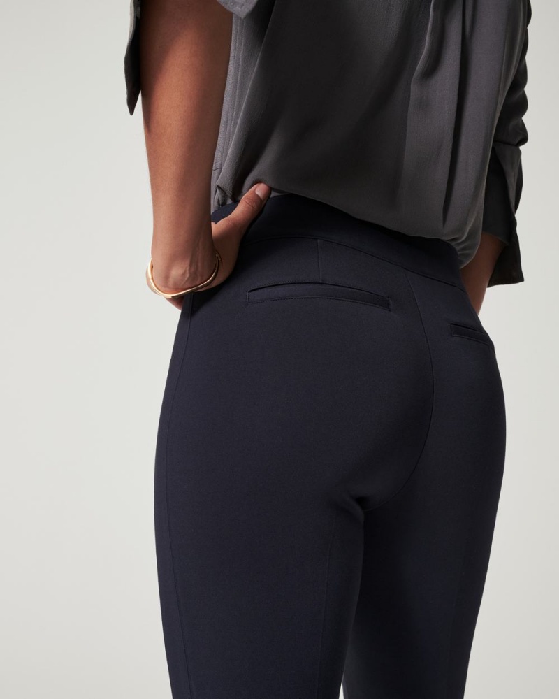 Spanx The Perfect Pant, Slim Straight Navy | HWZXYDS-41