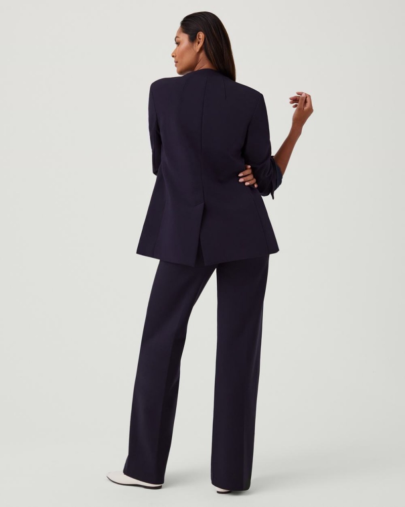 Spanx The Perfect Pant, Wide Leg Navy | BRMIGXJ-30