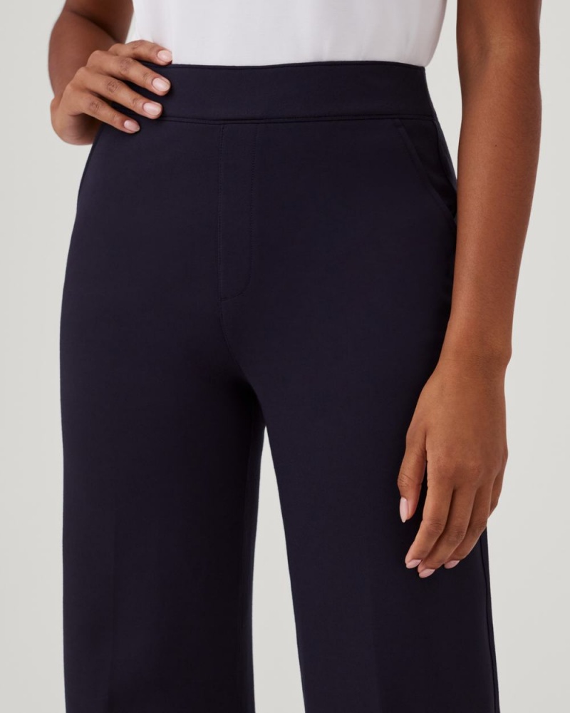 Spanx The Perfect Pant, Wide Leg Navy | BRMIGXJ-30