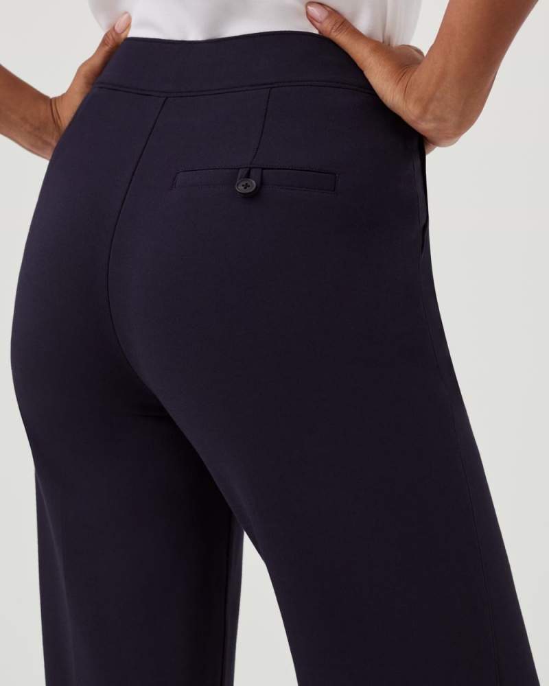 Spanx The Perfect Pant, Wide Leg Navy | BRMIGXJ-30