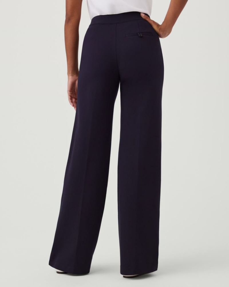 Spanx The Perfect Pant, Wide Leg Navy | BRMIGXJ-30