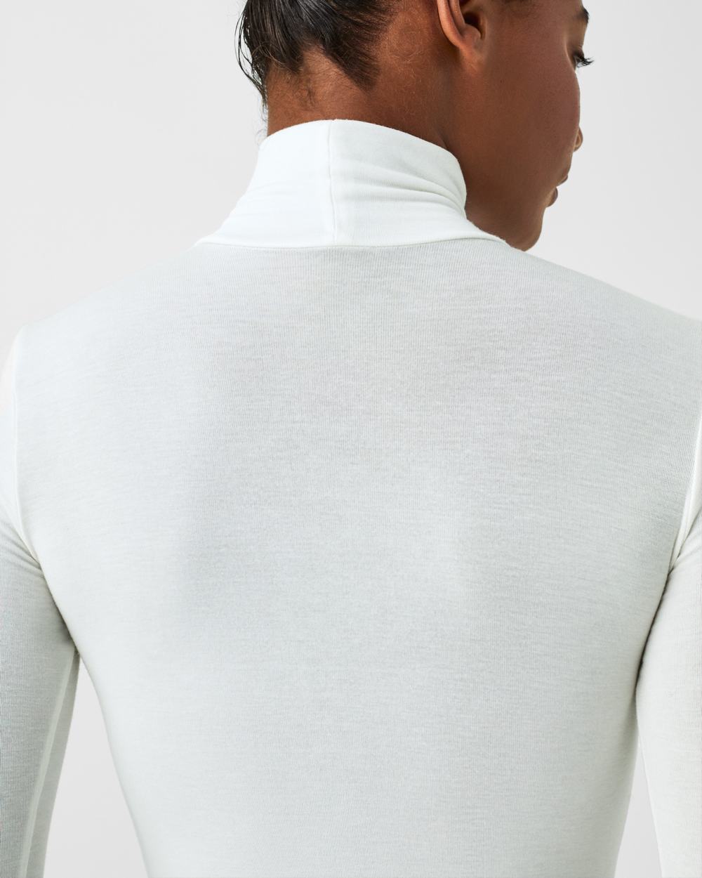 Spanx Better Base Long Sleeve Turtleneck White | INMARQU-89