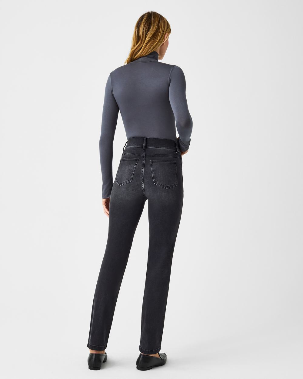 Spanx Better Base Long Sleeve Turtleneck Grey | KTLEIZU-29