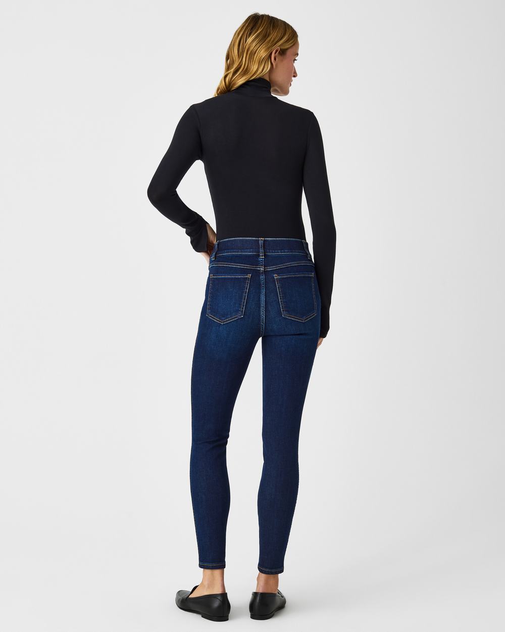 Spanx Better Base Long Sleeve Turtleneck Black | BEVMDKJ-45