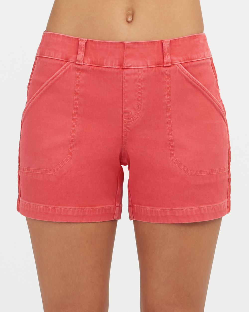 Spanx Stretch Twill Shorts, 4