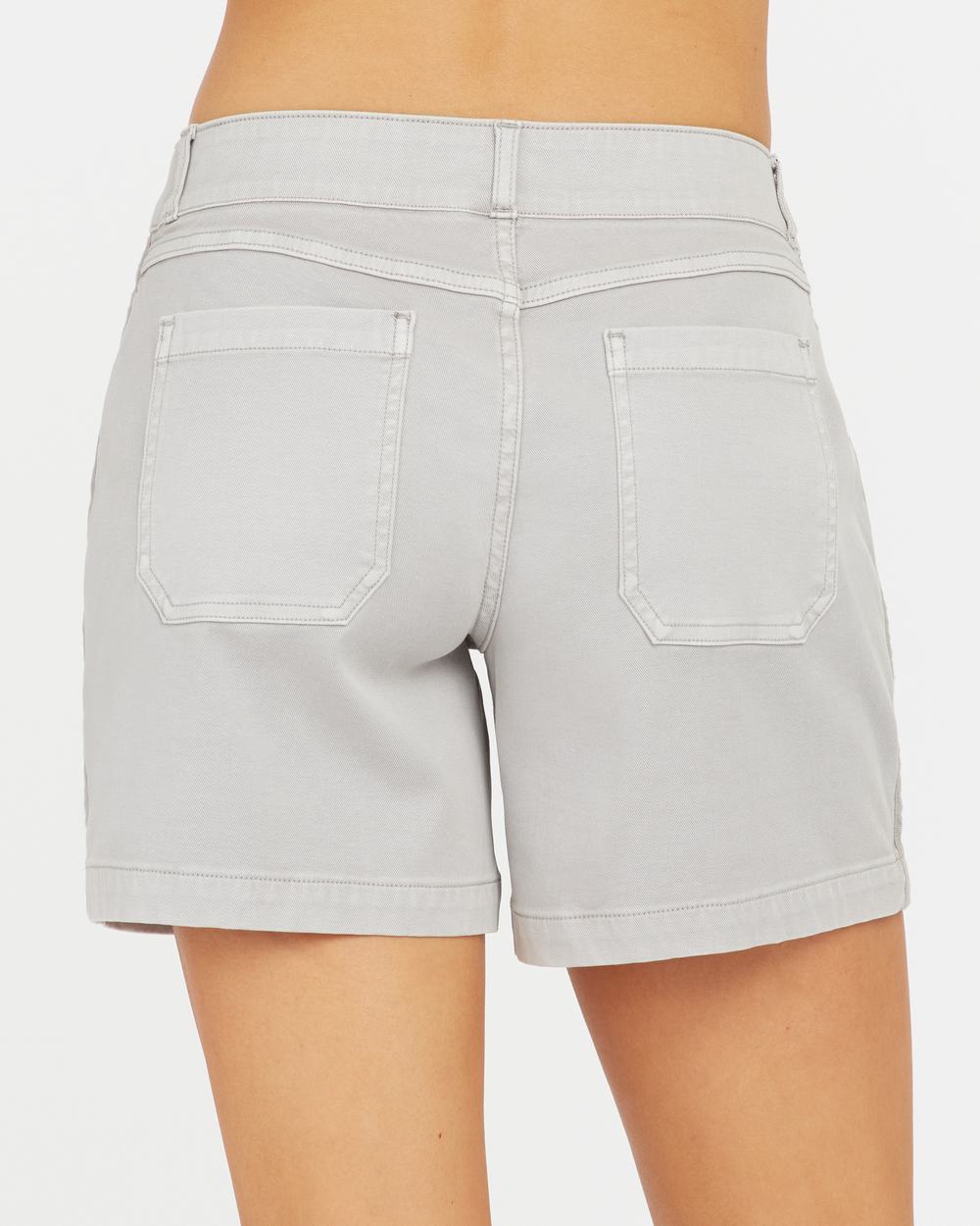 Spanx Stretch Twill Shorts, 6