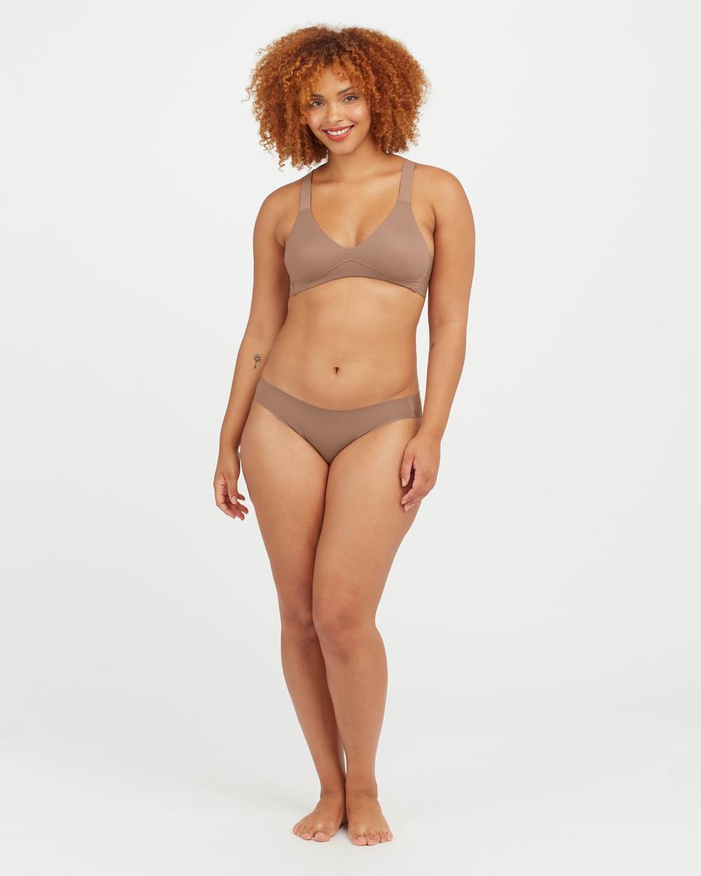 Spanx Bra-llelujah!® Unlined Bralette Cafe Au Lait | OAMZGTB-17