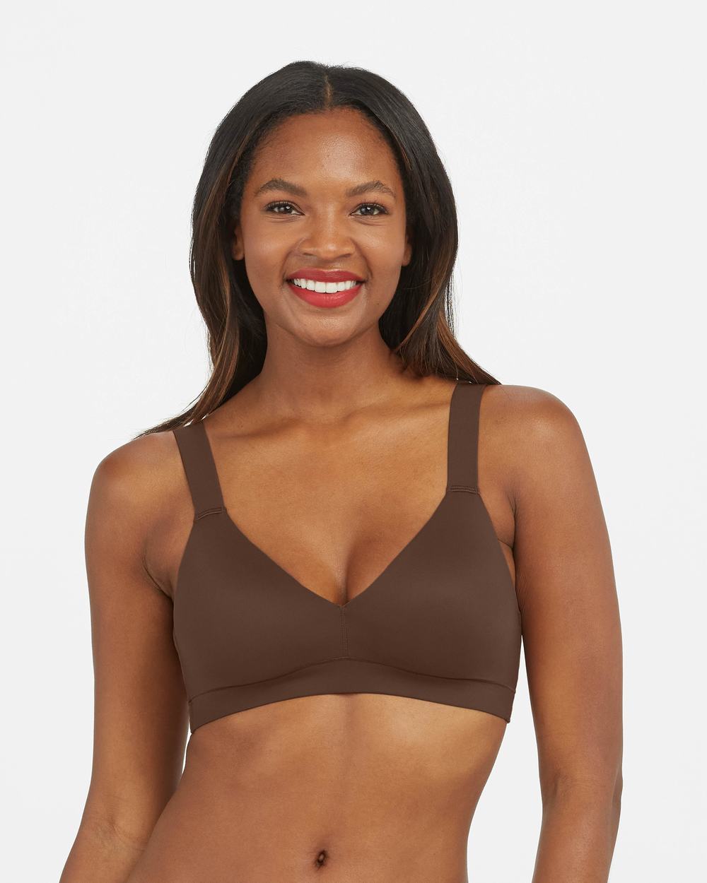 Spanx Bra-llelujah!® Lightly Lined Bralette Brown | VBEHSFW-45