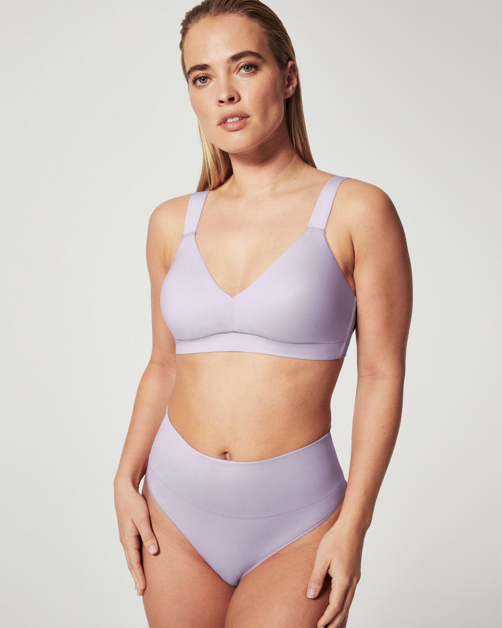 Spanx Bra-llelujah!® Lightly Lined Bralette Light Purple | UAEYQIR-89