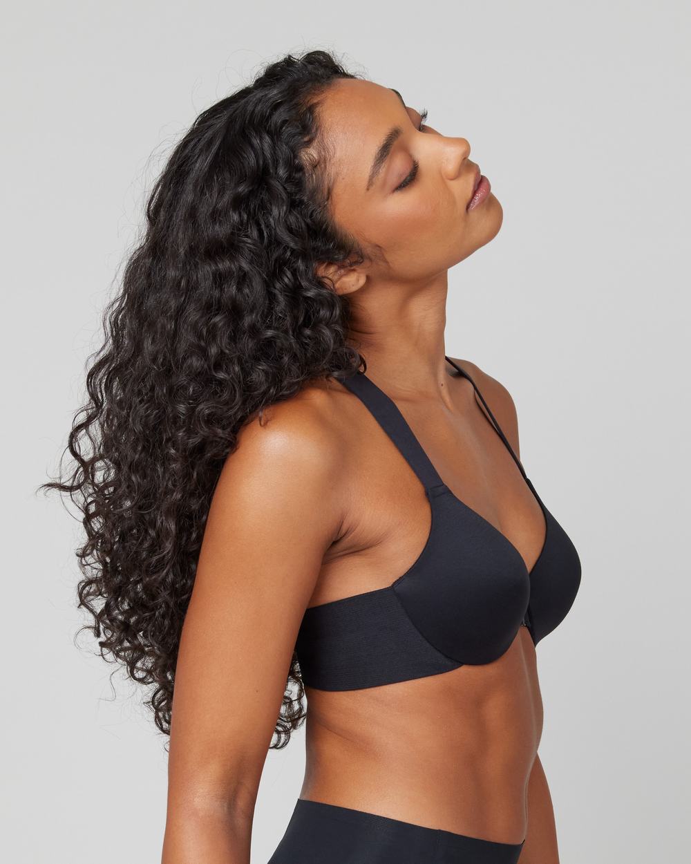 Spanx Bra-llelujah!® Lightly Lined Racerback Bra Black | HDELJKW-70