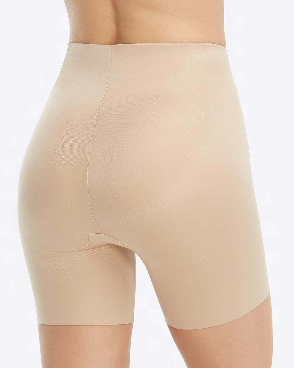 Spanx Suit Your Fancy Booty Booster Mid-Thigh Beige | DOHKLUX-12